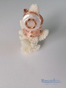 Anillo baño oro rosa perla 